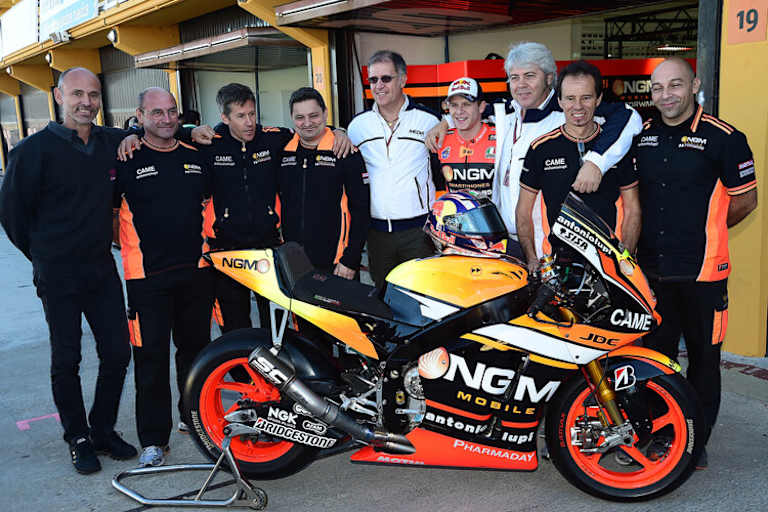 So sieht das Forward-Team um MotoGP-Pilot Stefan Bradl aus