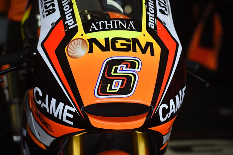 Die Forward-Yamaha von Stefan Bradl