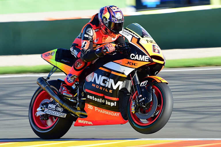 Stefan Bradl beim Valencia-Test