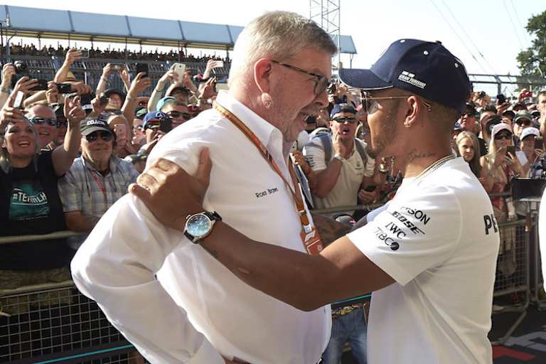 Lewis Hamilton und Ross Brawn