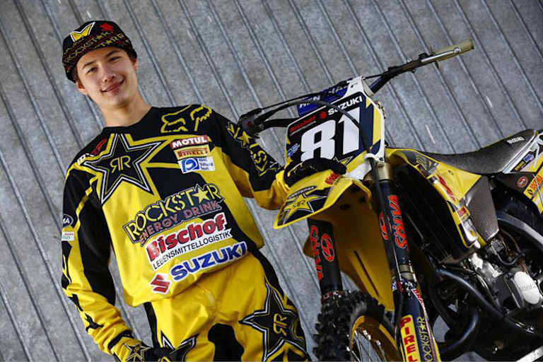 Brian Hsu: Das deutsch-taiwanesische Talent greift in der EMX125 für Suzuki an