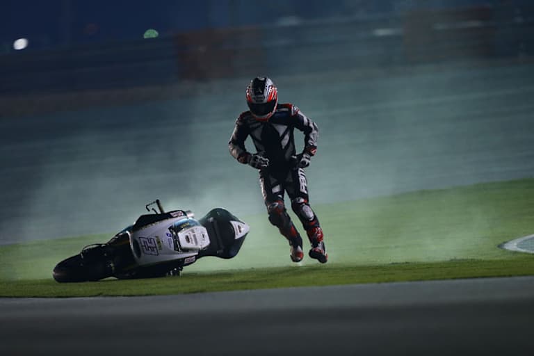 Broc Parkes: Sturz beim Katar-Test vor zwei Wochen