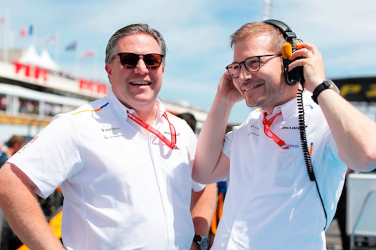 Zak Brown und Andreas Seidl