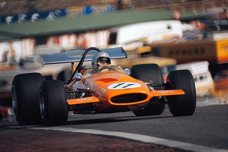 Bruce McLaren 1970 in Jarama/Spanien
