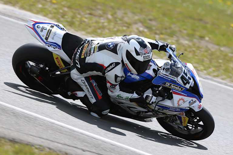 Kurze Schrecksekunde für den BMW Piloten