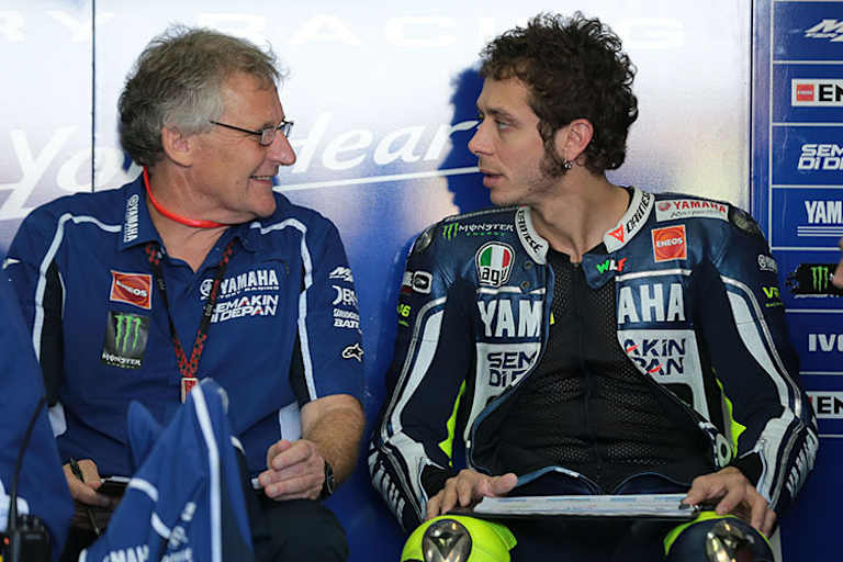 Jeremy Burgess mit Rossi