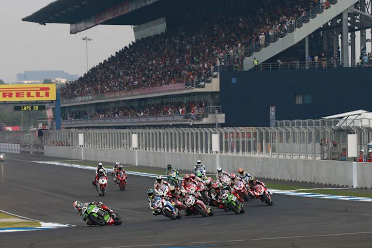 Die Superbike-WM-Fahrer hatten am Chang International Circuit wenig auszusetzen