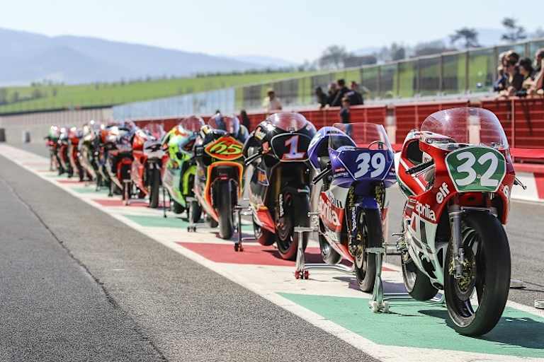 Die Bikes, die Aprilia-Geschichte geschrieben haben