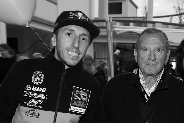Antonio Cairoli (links) mit Vater Benedetto