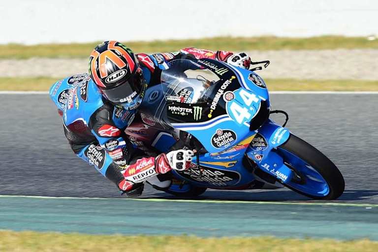 Canet auf der Honda des Teams Estrella Galicia 0,0
