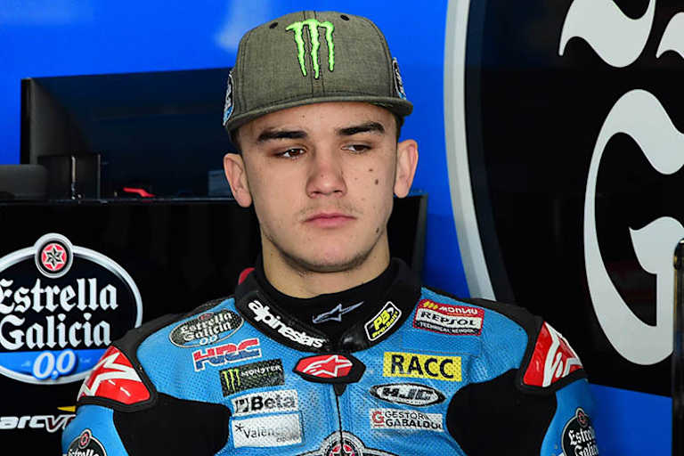 Aron Canet absolviert 2017 seine zweite GP-Saison