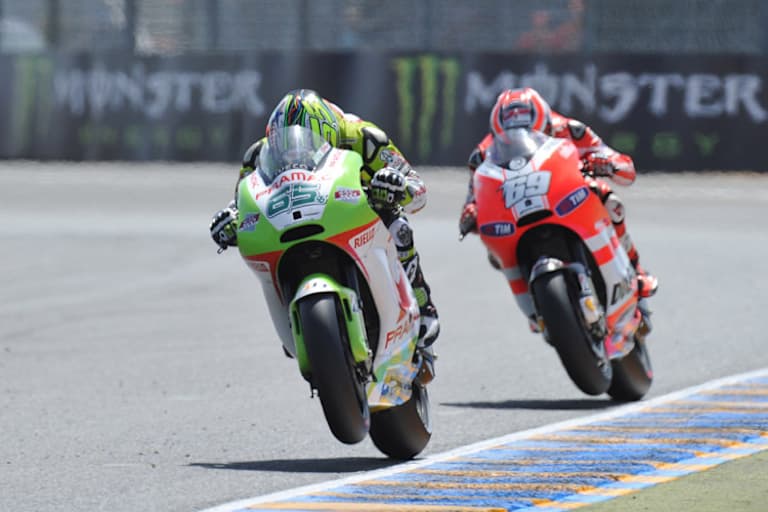 Le Mans 2011: In seiner letzten Saison fuhr Capirossi eine Pramac-Ducati (dahinter Hayden)