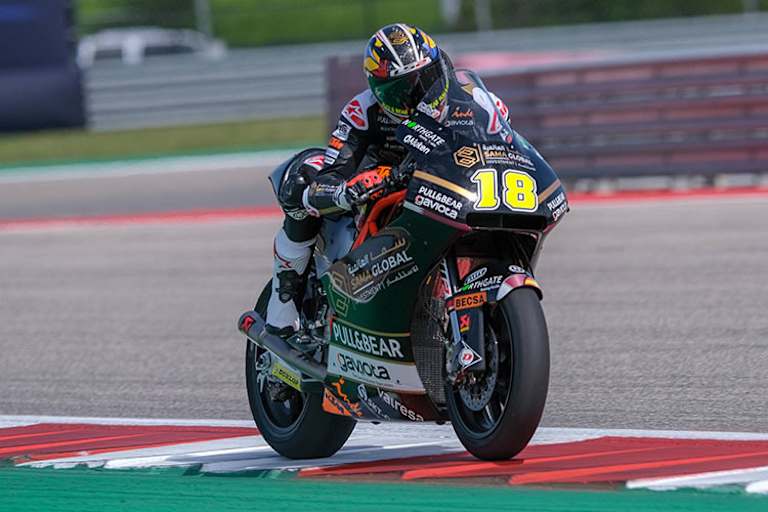 Xavier Cardelús fährt die zweite KTM des Sama-Qatar-Teams