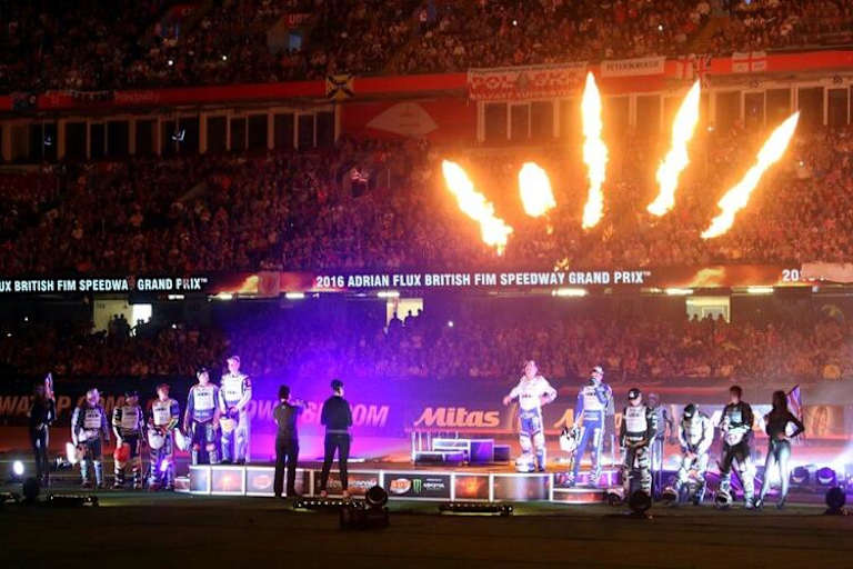 Nicht nur bei den Rennen war es in Cardiff beeindruckend