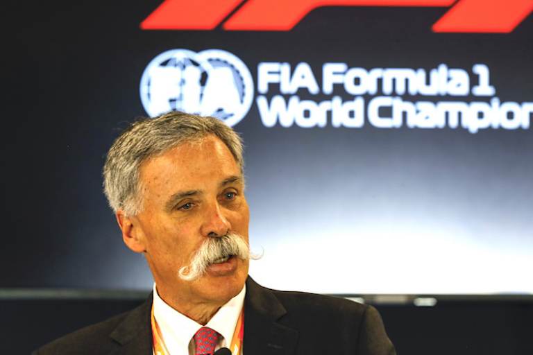 Formel-1-CEO Chase Carey in Singapur