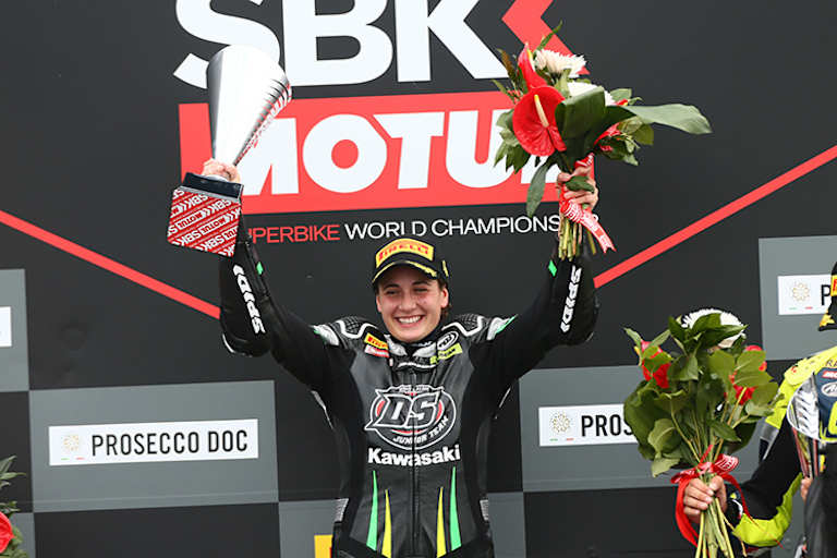 Ana Carrasco gewann 2018 bereits zwei Rennen der Supersport-WM 300