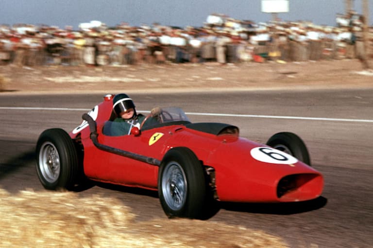Mike Hawthorn beim Casablanca-GP 1958