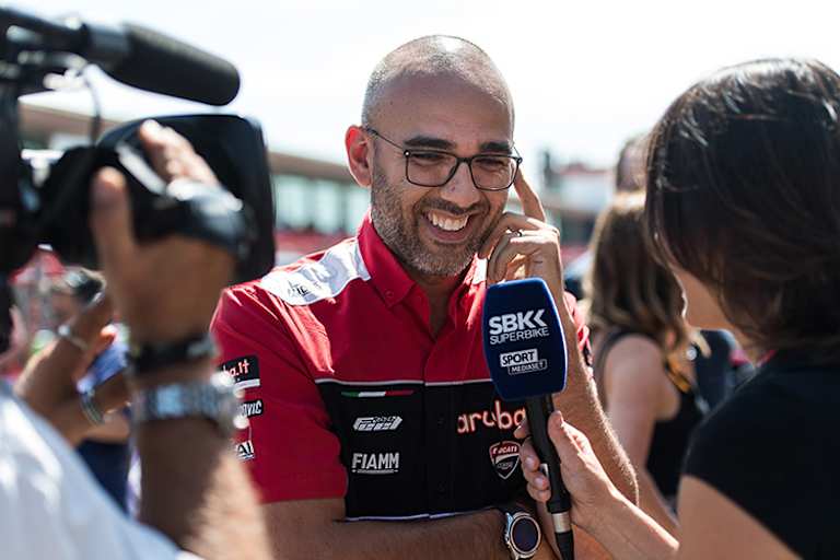 Ducati-Teamprinzipal Stefano Cecconi