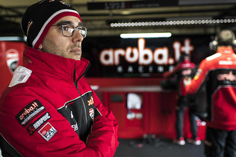 Ducati-Teamprinzipal Stefano Cecconi