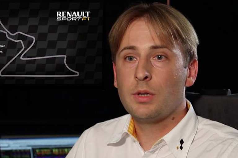 Renault-Techniker Cedrik Staudohar