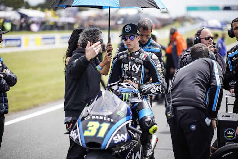 Das Rennen musste der Italiener vom 21. Startplatz in Angriff nehmen