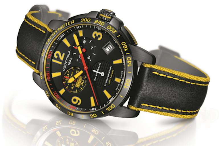 Wie kriegt man eine Analog-Anzeige so hin, das man nicht jedes Mal eine Runde auslassen muss? Die Antwort hat der Certina-Uhrenfachmann