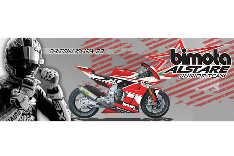 Christophe Ponsson fährt 2014 für das Bimota Alstare Junior Team