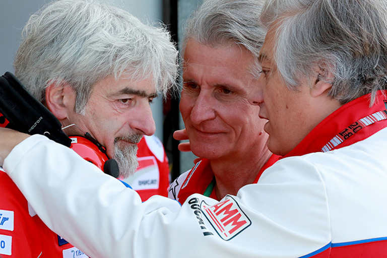 Gigi Dall'Igna, Ciabatti und Pramac-Chef Campinoti