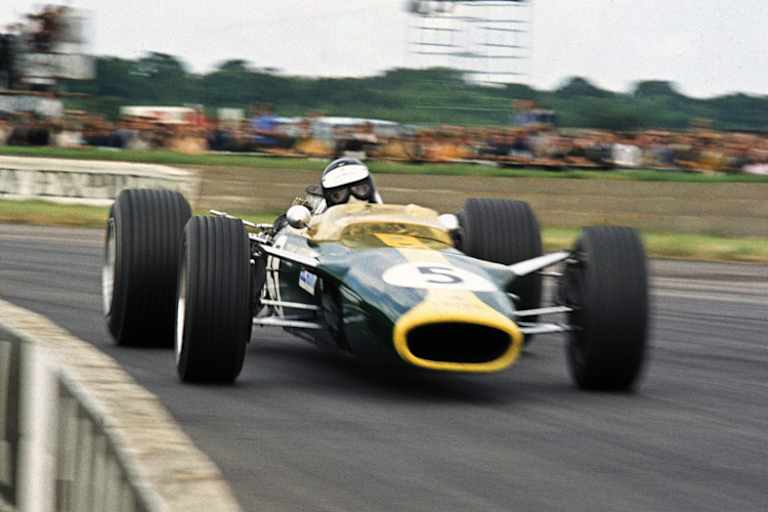 Der Dominator: Jim Clark mit seinem Lotus