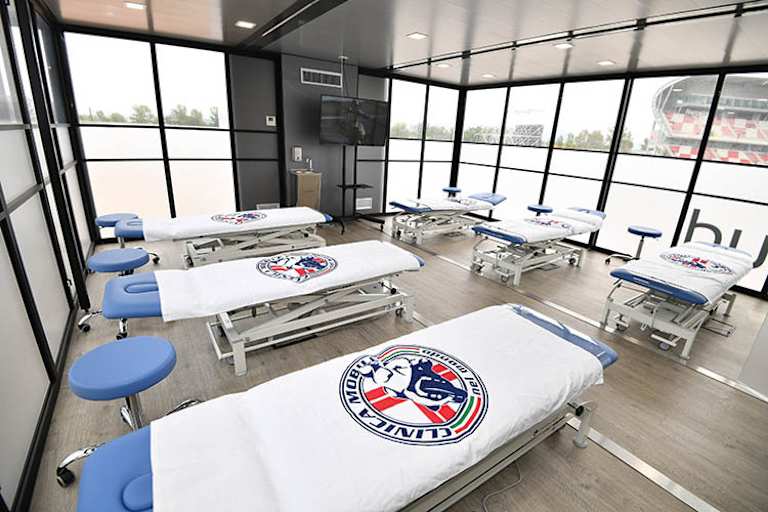 So sieht es in der Clinica Mobile aus