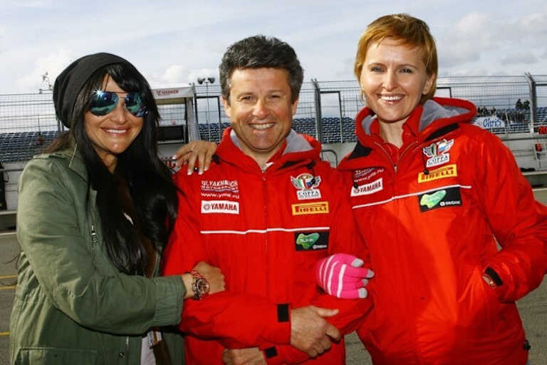 Claudio Corsetti (Mitte) plant ein neues Projekt