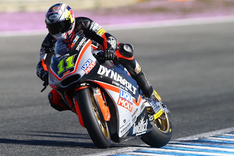 Sandro Cortese zuletzt beim IRTA-Test in Jerez