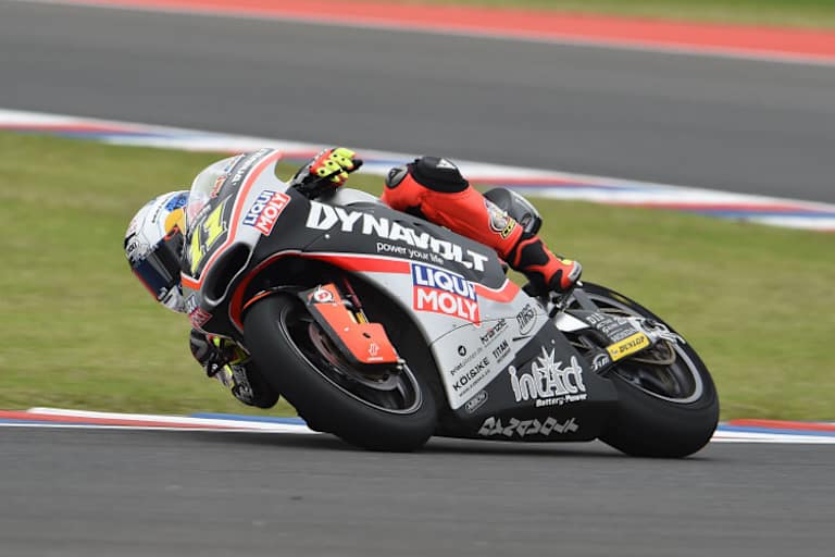 Das Intact-Team tritt in der Moto2-WM mit Sandro Cortese und Jonas Folger an