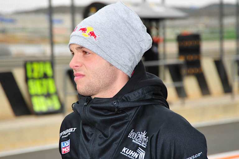 Sandro Cortese beim IRTA-Test in Valencia