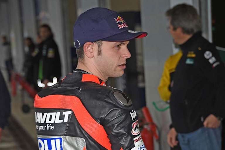 Sandro Cortese fuhr beim Jerez-Test nur 16 Runden