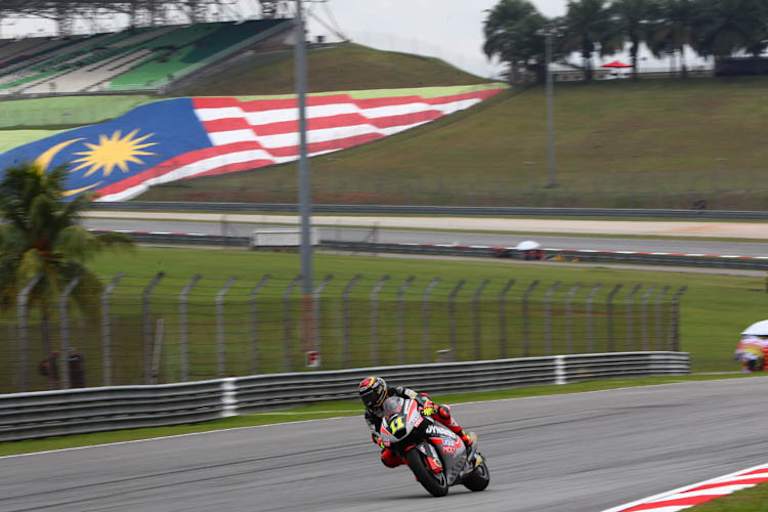 Sandro Cortese in Sepang