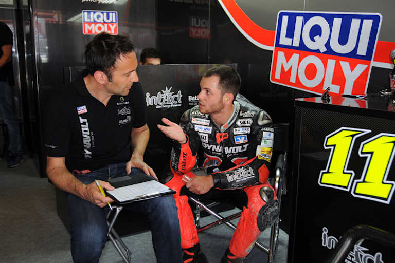 Luca Nicastro mit Sandro Cortese