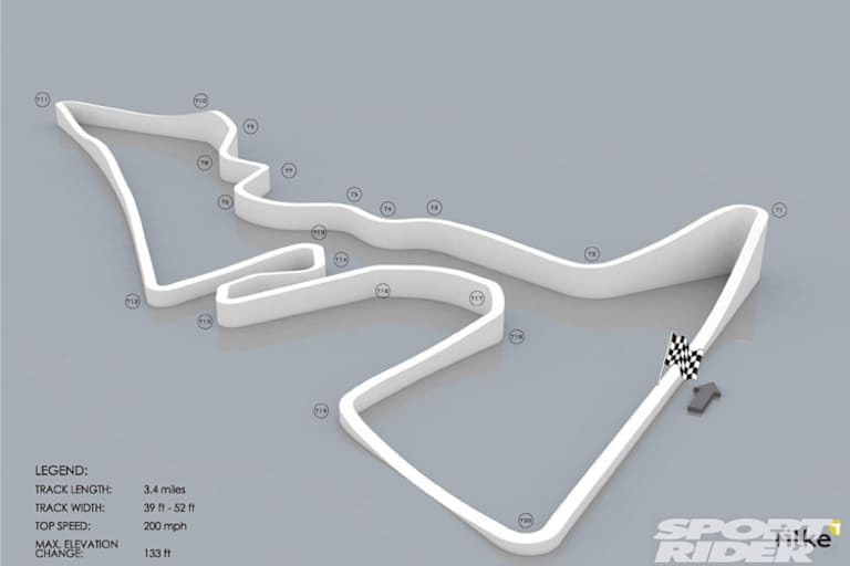 Es geht tüchtig rauf und runter