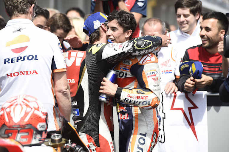 Cal Crutchlow und Marc Márquez