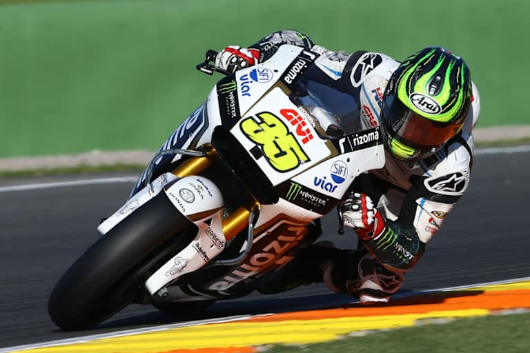 Cal Crutchlow beim Michelin-Test in Valencia