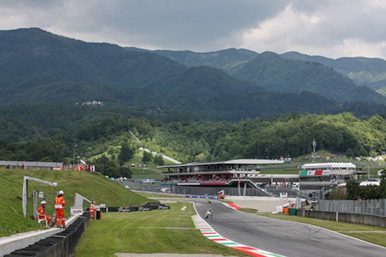 Mugello: reizvolle Strecke, aber digital in den Kinderschuhen