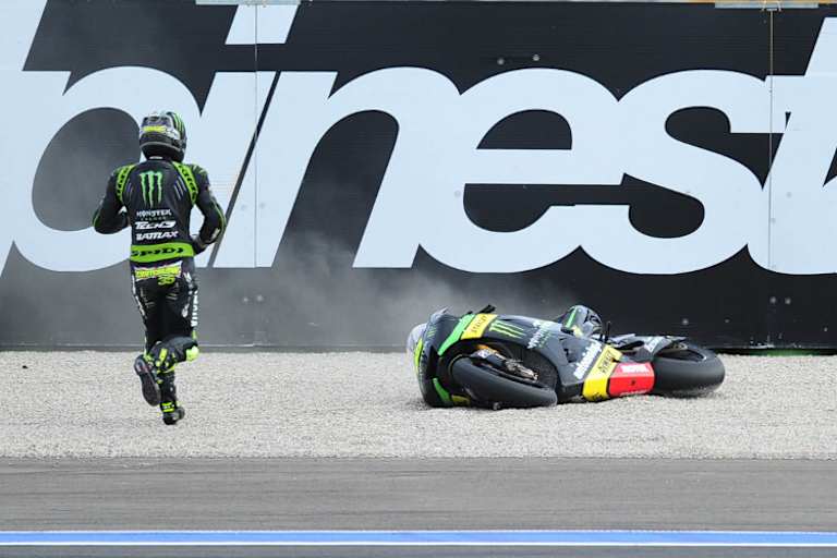 Crutchlow stürzte im zweiten freien Training