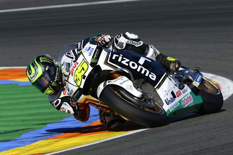 Cal Crutchlow auf der LCR-Honda beim Valencia-Test
