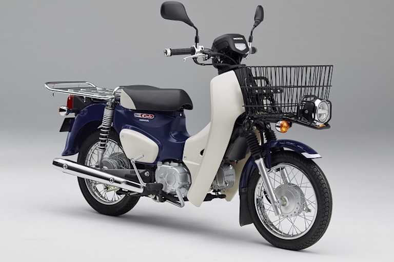 Aktuelle Honda Super Cub 110 Pro mit Benzineinspritzung