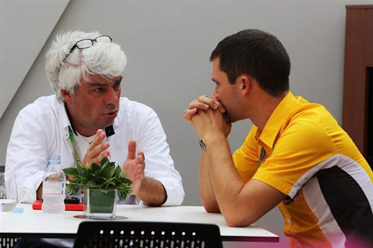 Robert Dalla (Magneti Marelli) mit Rémi Taffin (Renault)