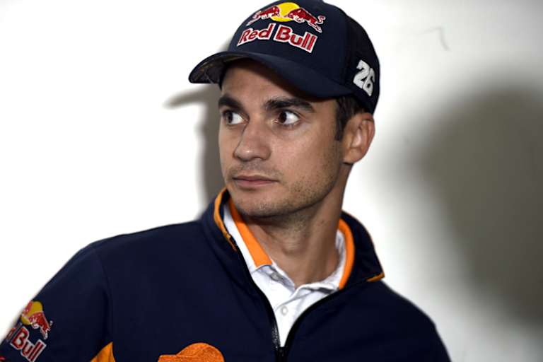 Dani Pedrosa hinkt hinterher