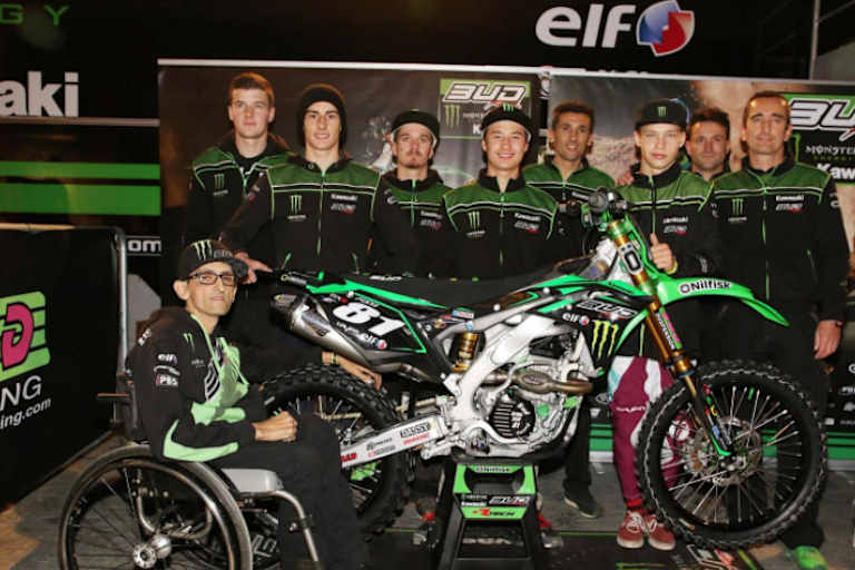 Sébastien Dassé (links) war Teamchef von Brian Hsu (mitte)