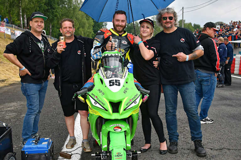 David Datzer auf der Intermot 2016 in München