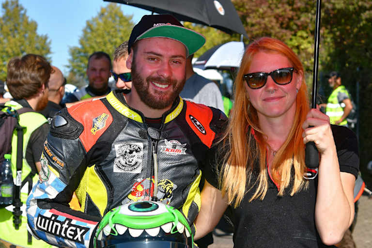 David Datzer und seine zukünftige Frau Manuela