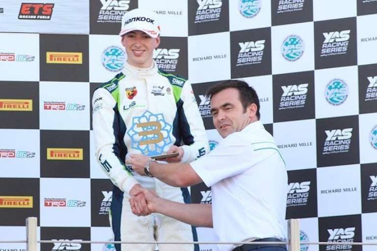 Vier Mal durfte der Sohn von Ralf Schumacher aufs Treppchen